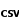 csv icon